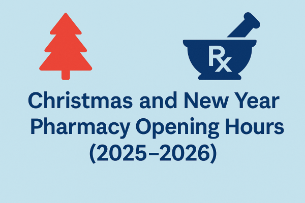 Image for article titled Christmas and New Year Pharmacy Opening Hours